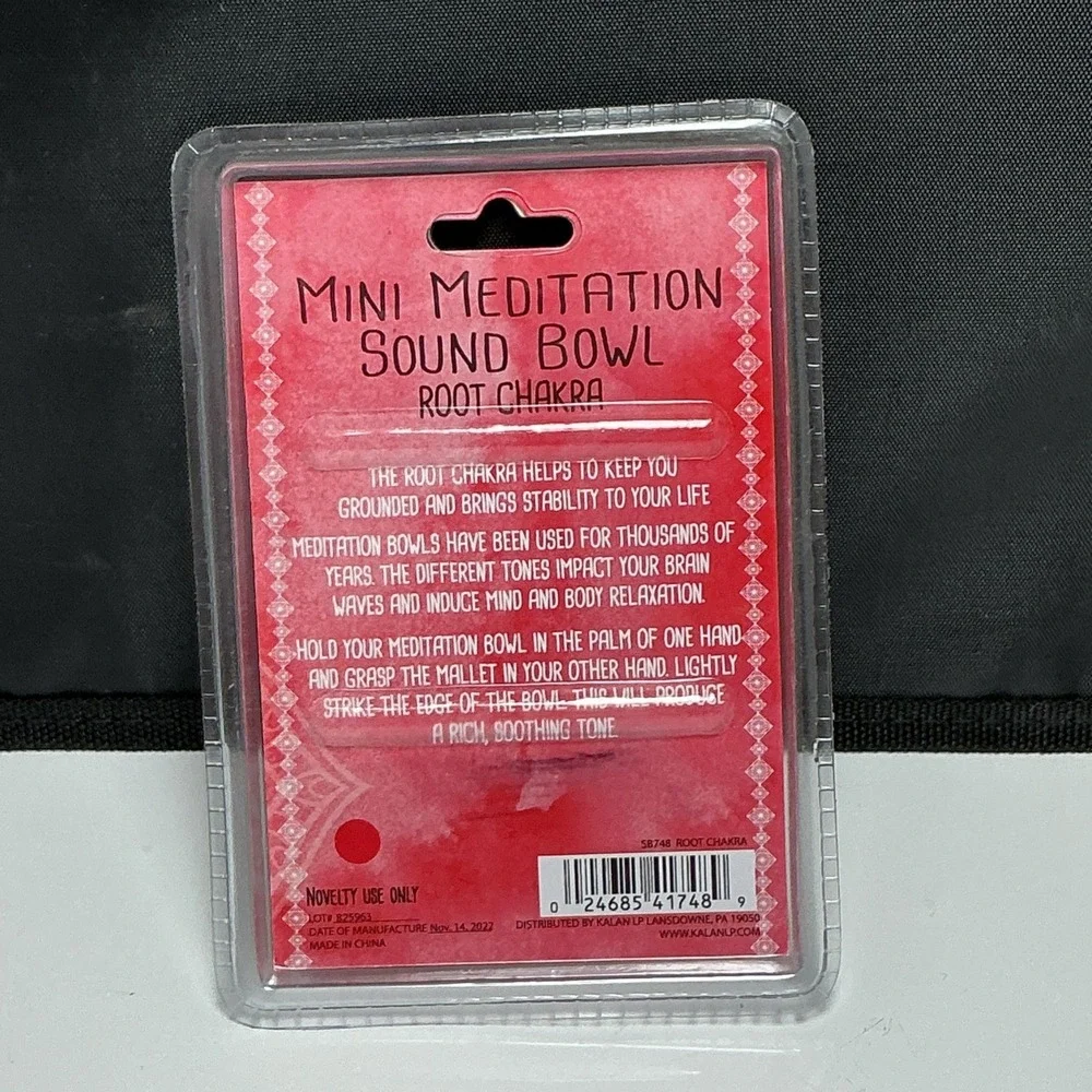 Mini Meditation‎ Sound Bowl root chakra